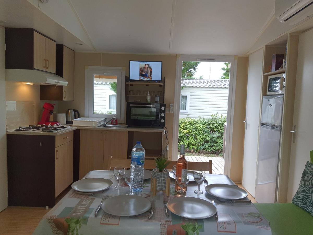 mobilhome climatisé 3 chambres Vic-la-Gardiole Esterno foto